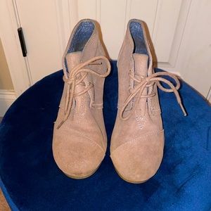 TOMS Wedge Booties